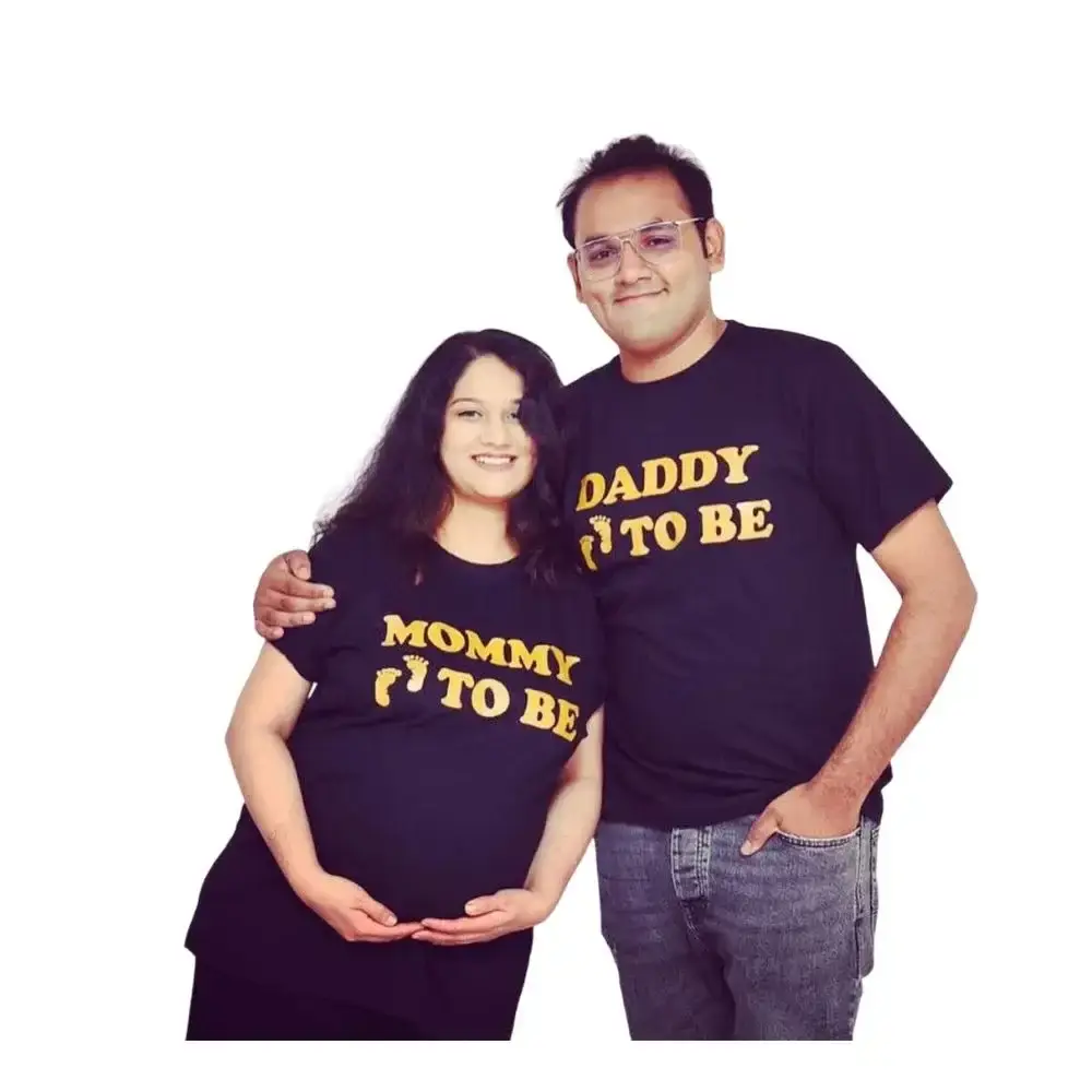Daddy to be and Mommy to be T-shirts